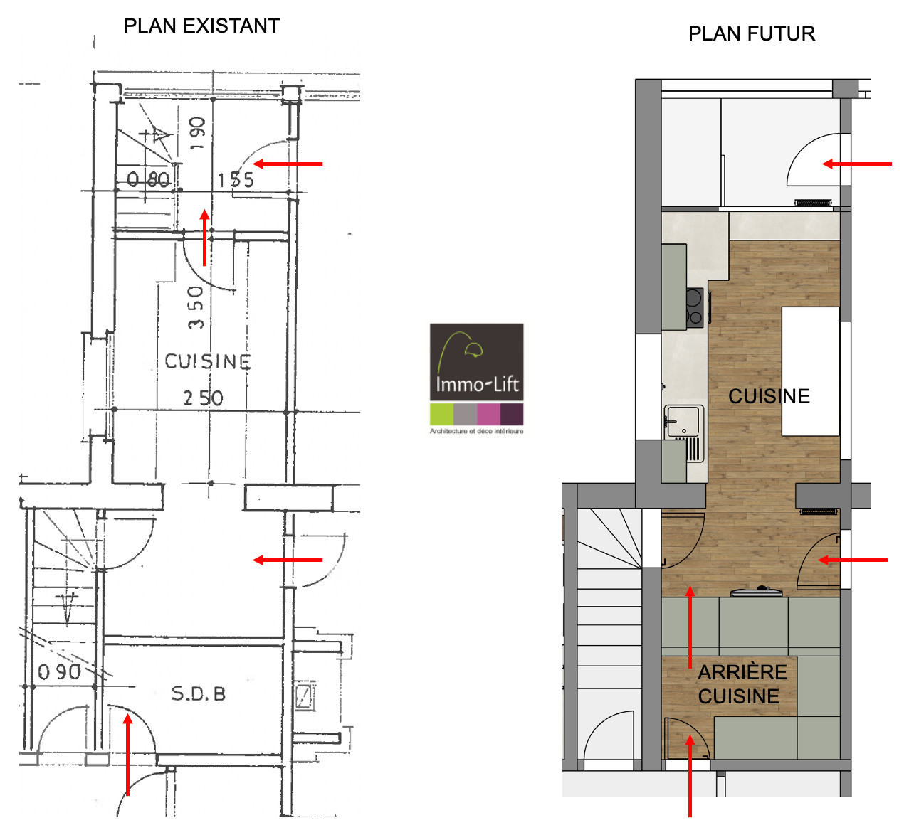 PLAN AVANT/APRES