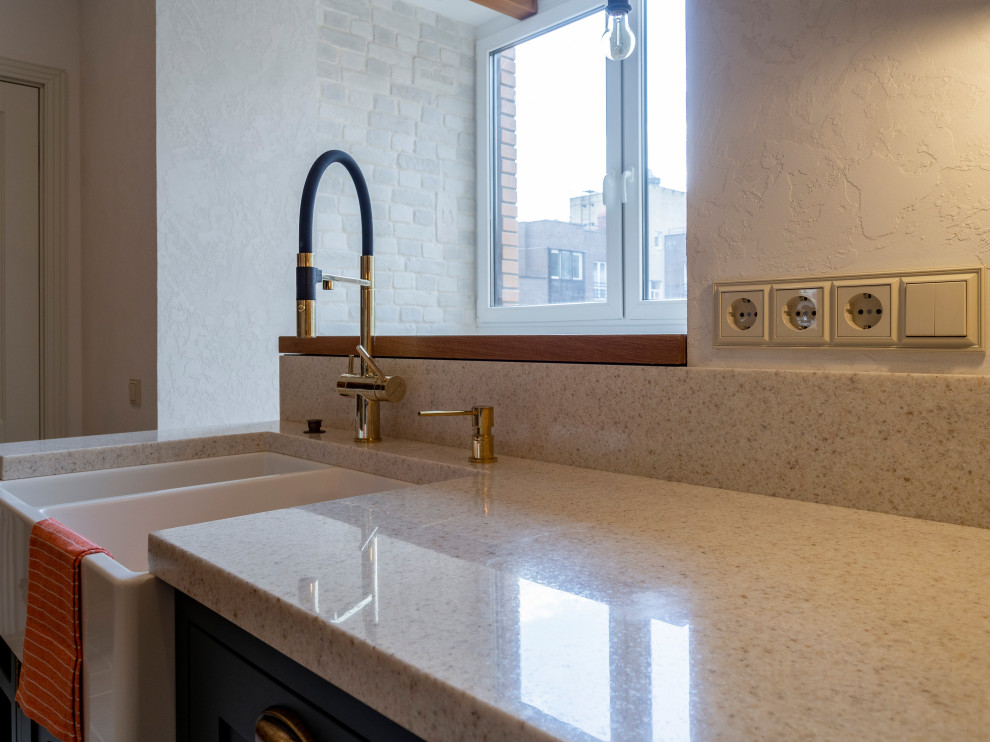 Элегантная кухня в неоклассическом стиле