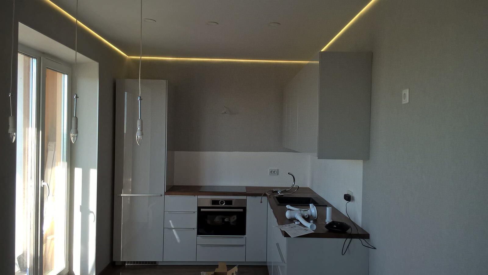 Кухня. ремонт 2к.кв в новостройке