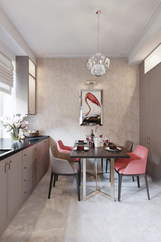 Таунхаус неоклассика Кофейный