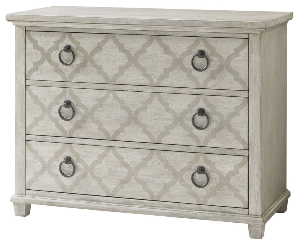 Lexington Oyster Bay Brookhaven Hall Chest, Light Oyster Shell