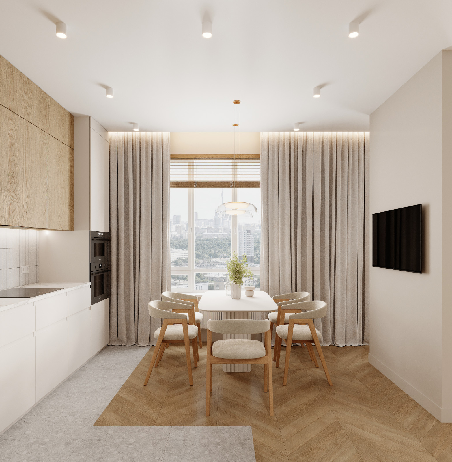 Современная квартира для спокойной жизни