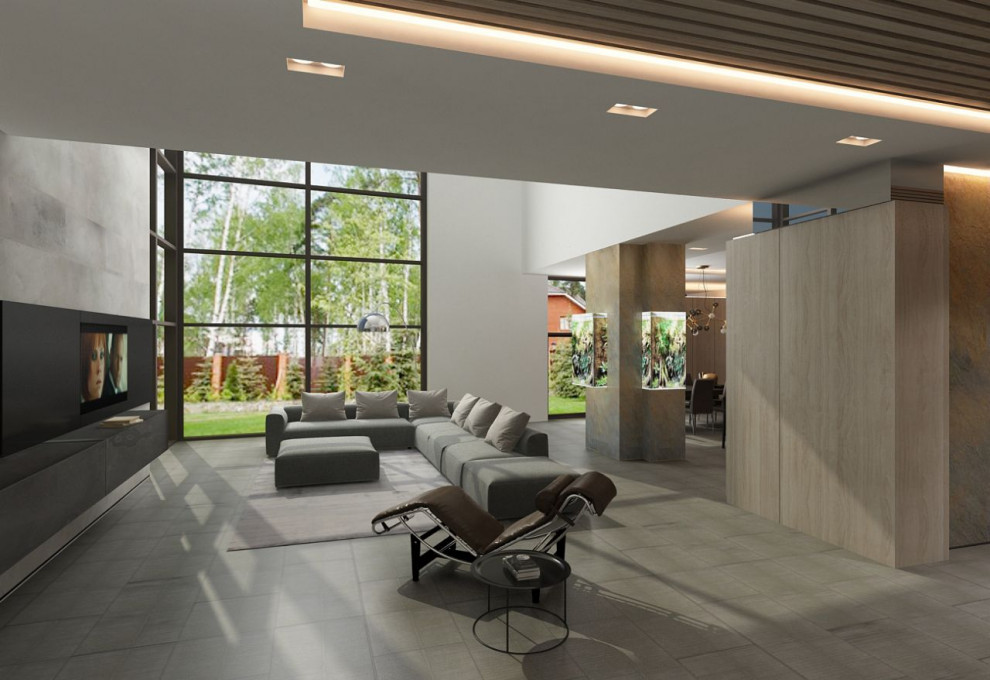 Дизайн проект интерьера загородного дома