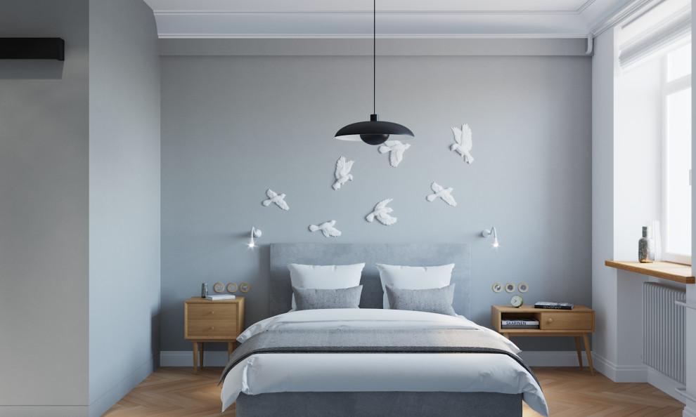 Квартира в сталинке (Спальня)