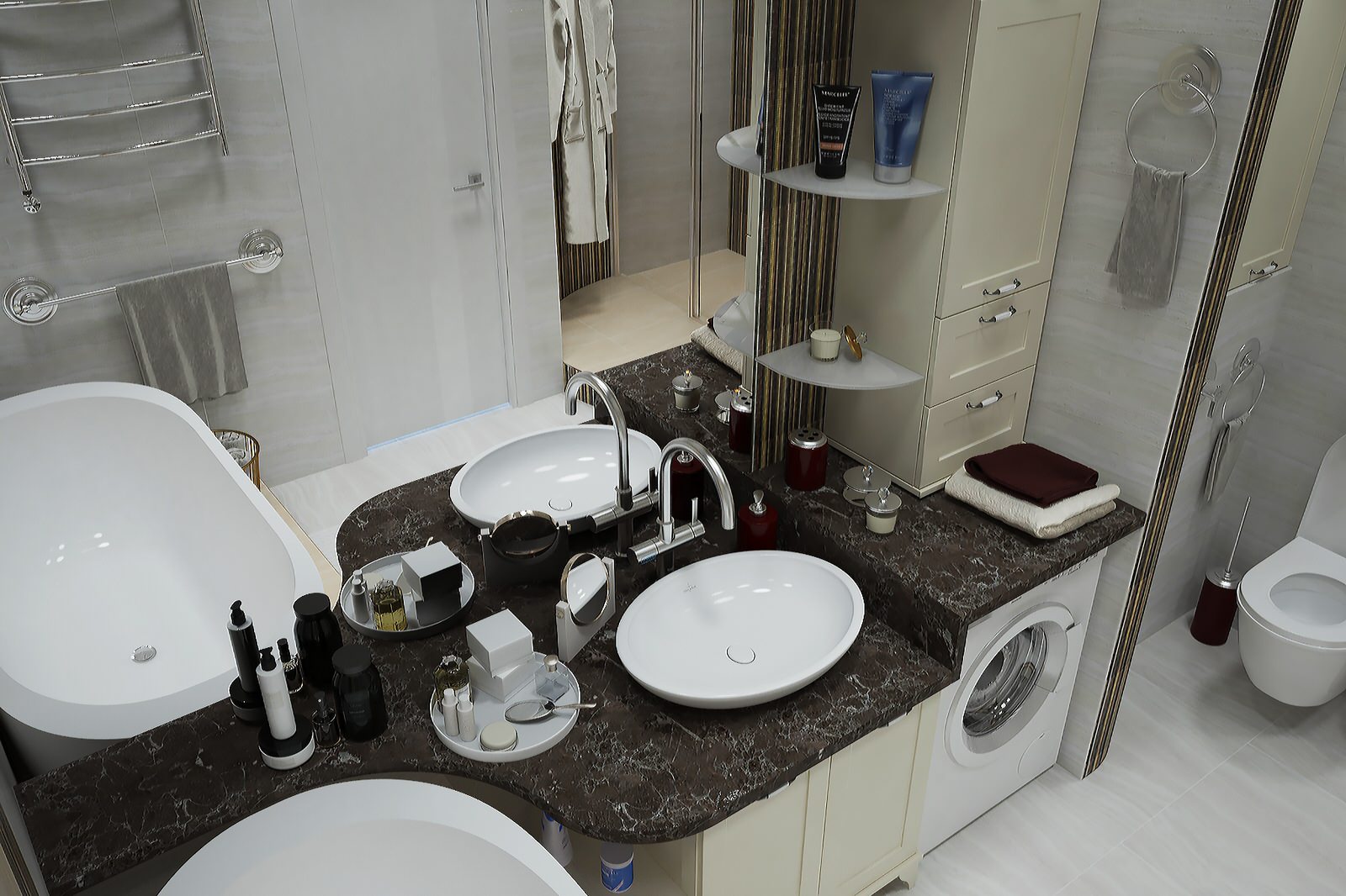 Дизайн-проект квартиры в ЖК "Golden Keys"