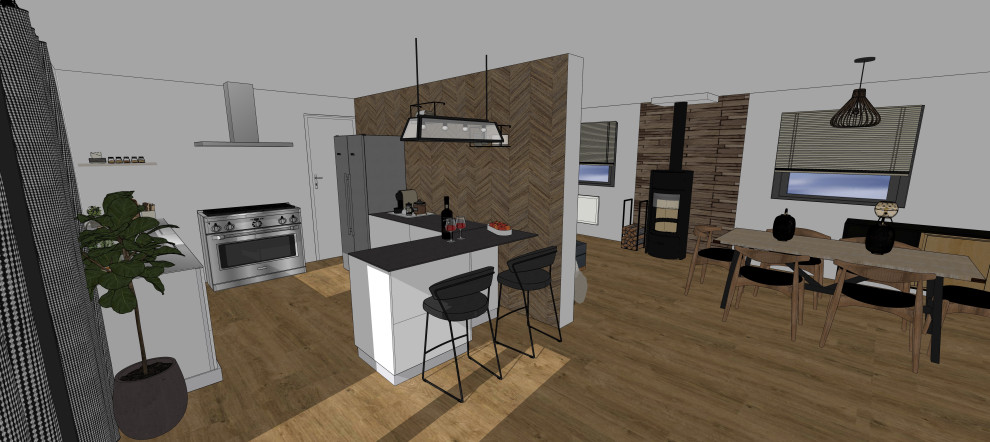 Projet Thorens - perspective 3d