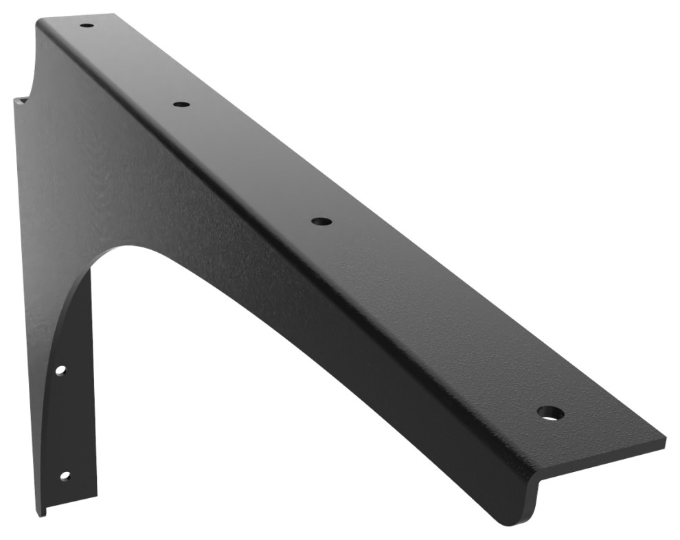 Universal Heavy Duty Commercial Support Bracket 18" x 12" Finish