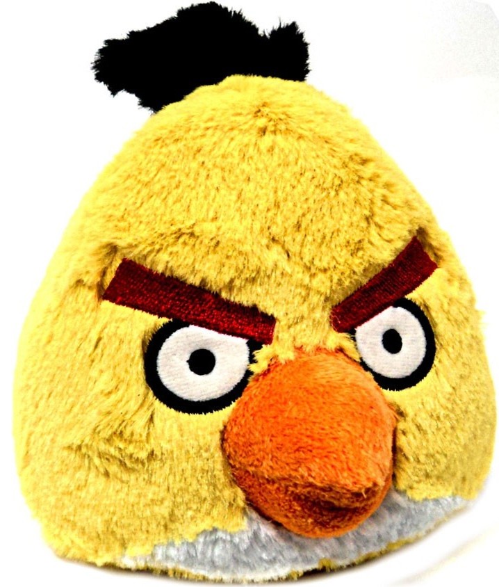 yellow angry bird