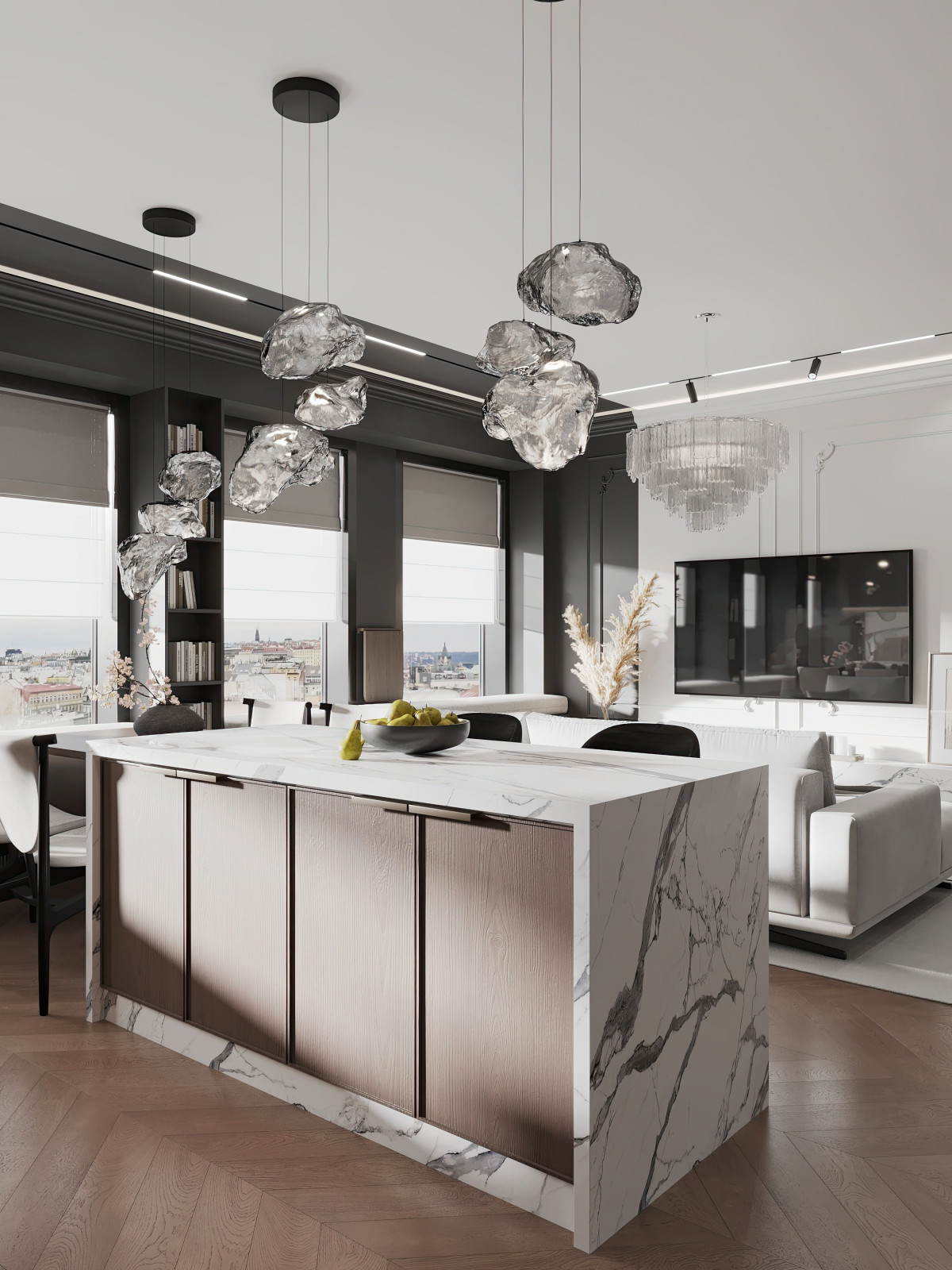 Дизайн и ремонт квартиры в ЖК Зиларт - Новелла на французском