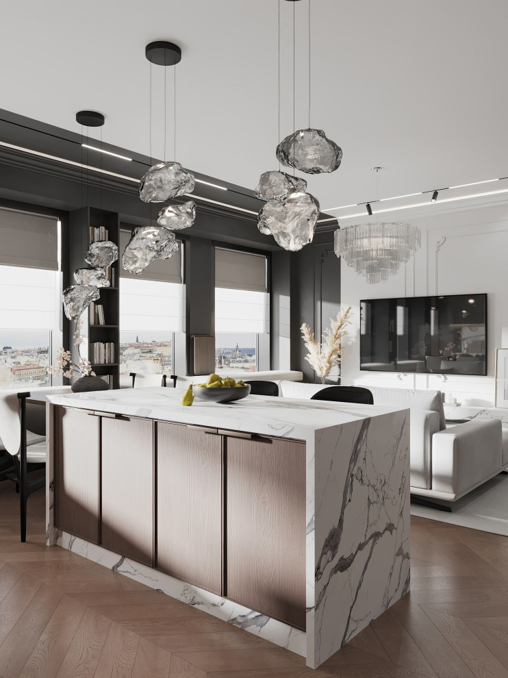 Дизайн и ремонт квартиры в ЖК Зиларт - Новелла на французском