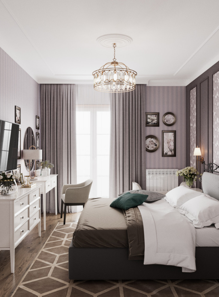 спальни в городской квартире