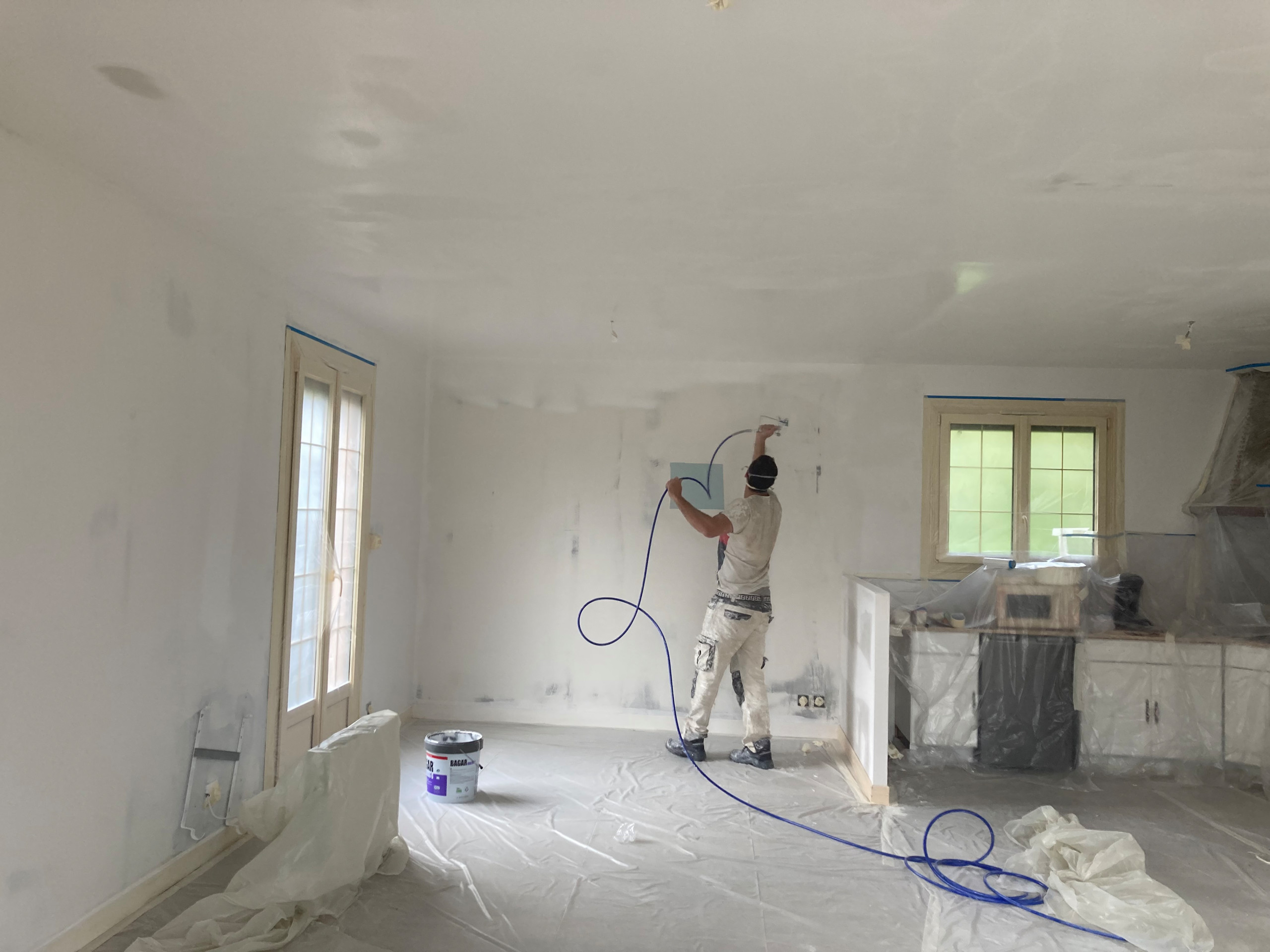 Rénovation salle de séjour et cuisine