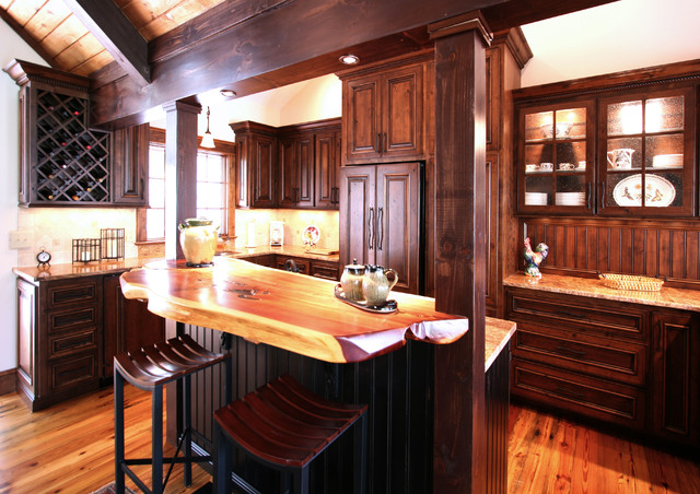 Rustic Cabin Style rustik-koek