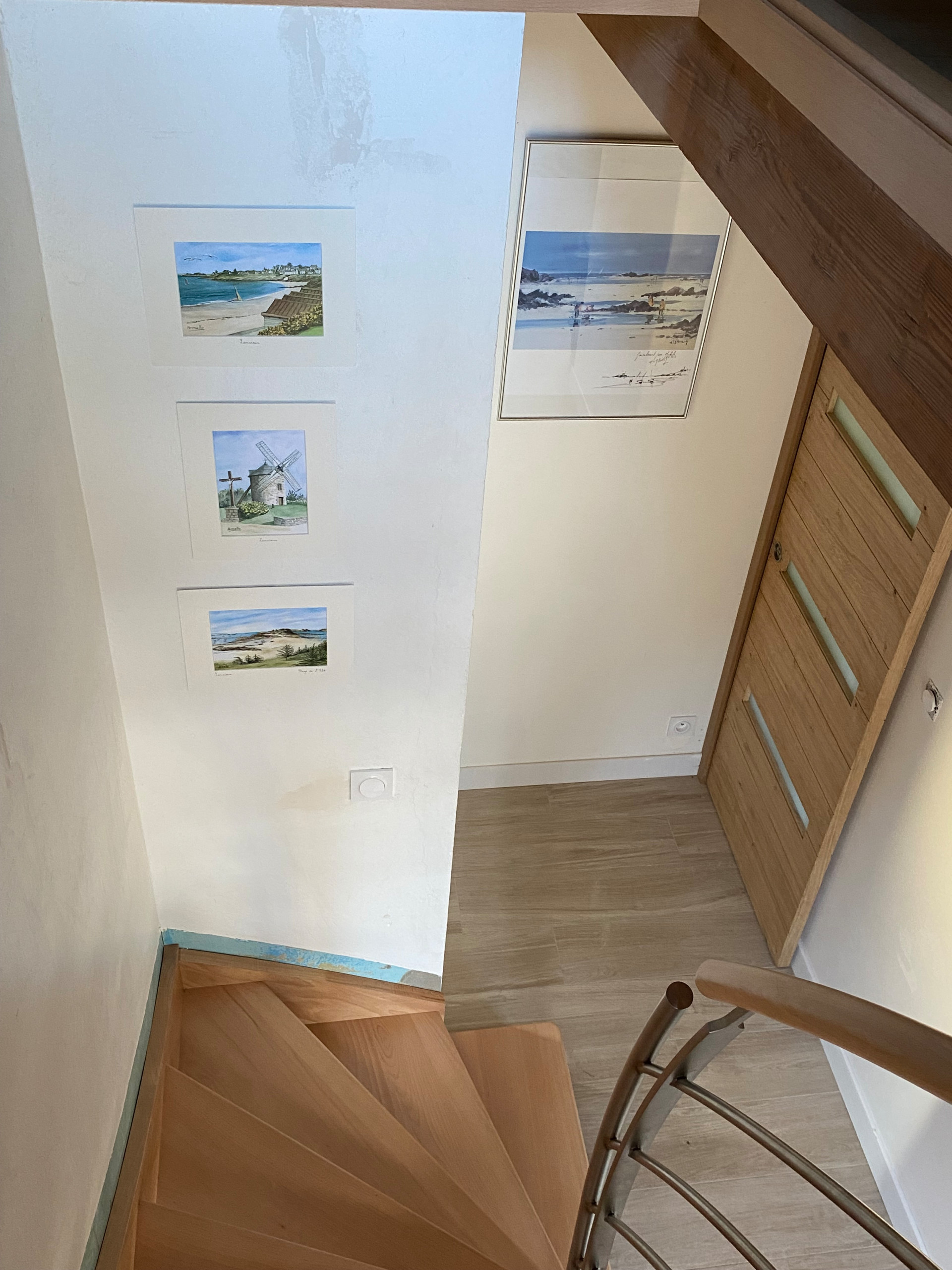 Rénovation d'une maison en bord de mer