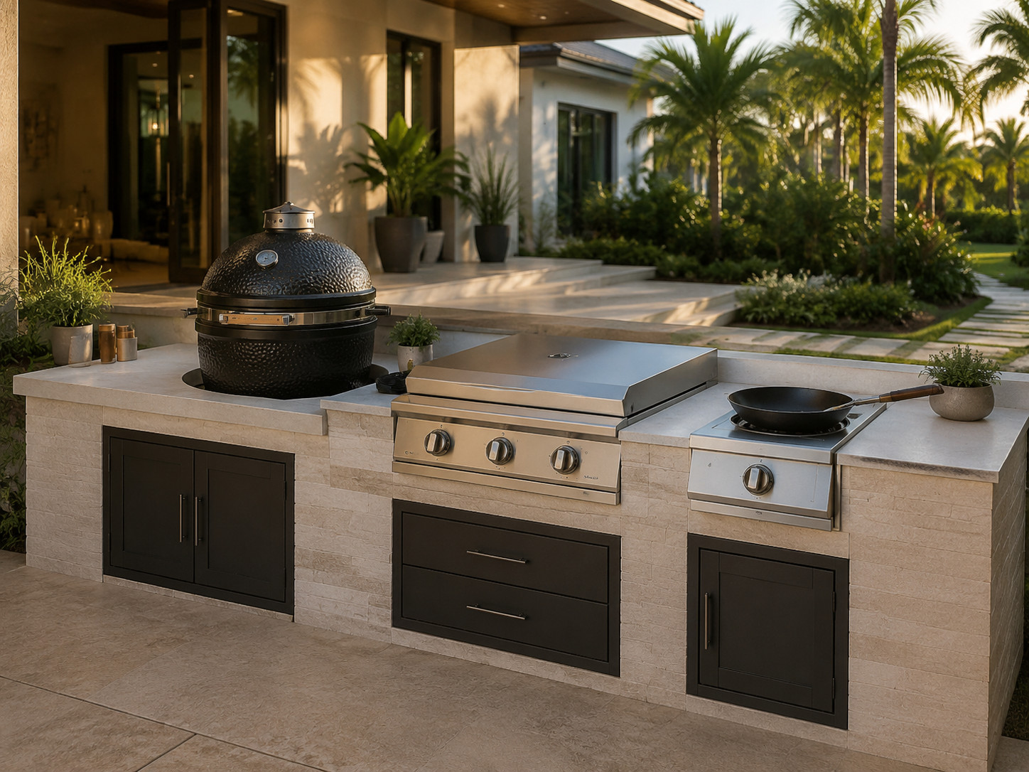 SPECIALTY OUTDOOR COOKING STATIONS