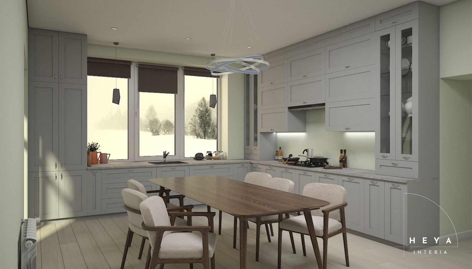 Проект кухни-гостиной