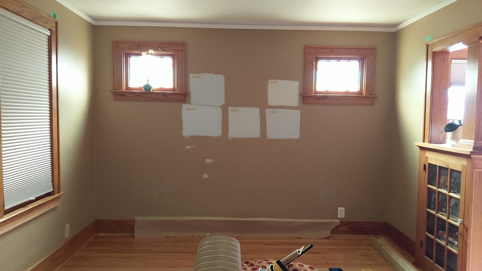 Wall Color with Oak Trim