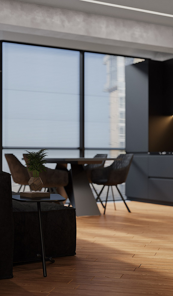 Квартира-студия 70 м в ЖК "Седьмой континент"