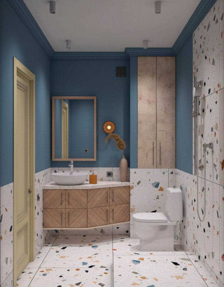 Дизайн-проект интерьера квартиры-студии