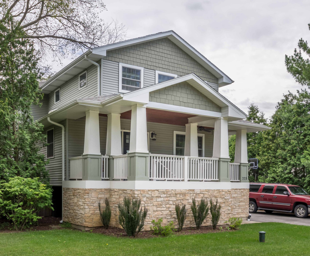 Craftsman Front Porch Addition