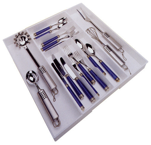 Expanding Flatware Drawer Divider Contemporary Kitchen Drawer