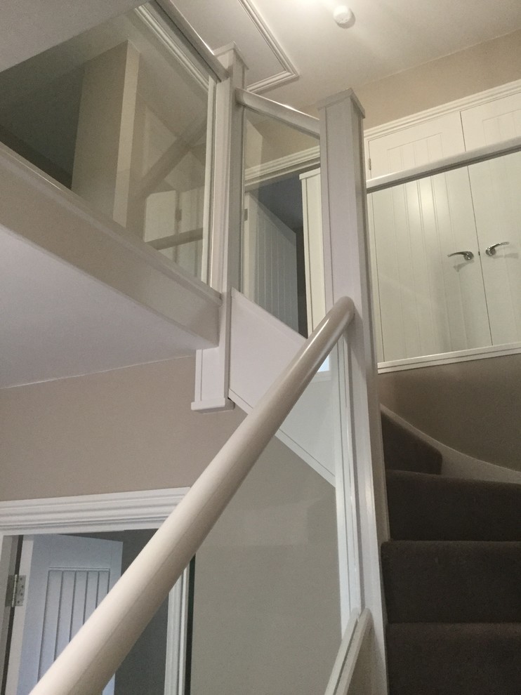Refurbishment Glass Painted White