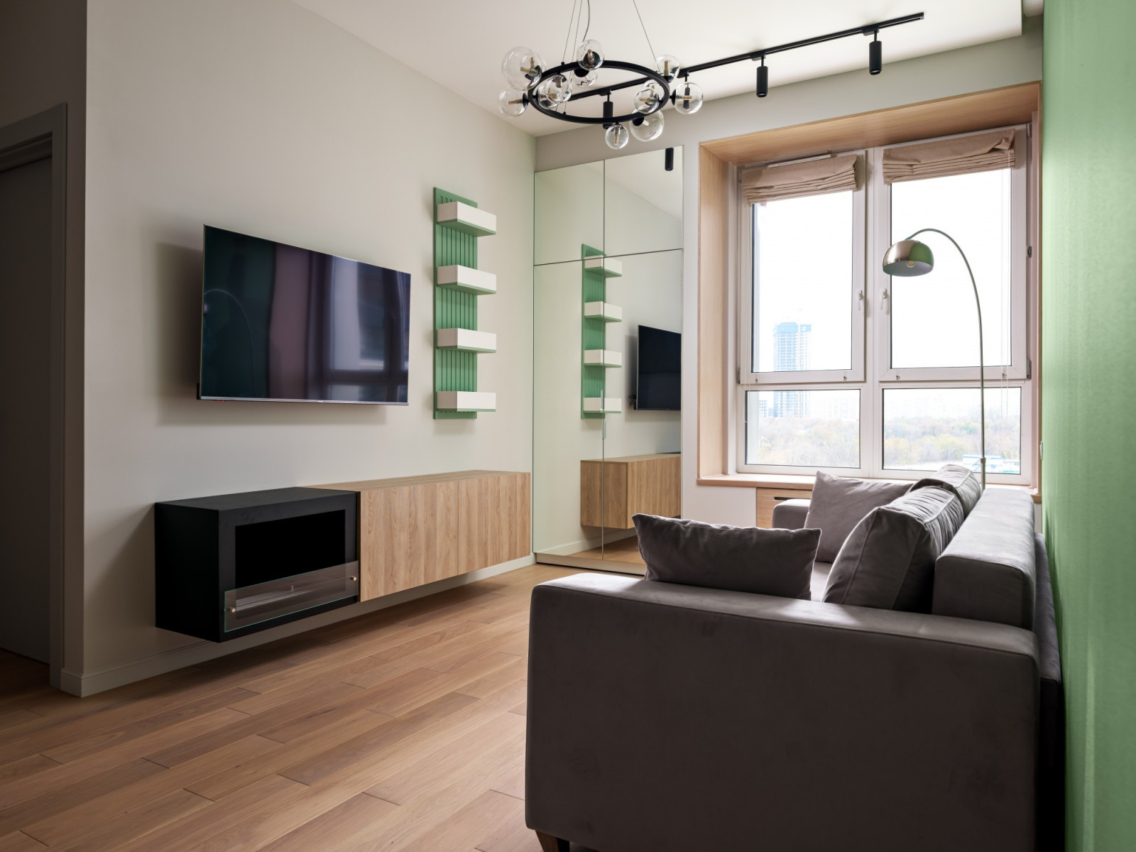 Ремонт кухни-гостиной