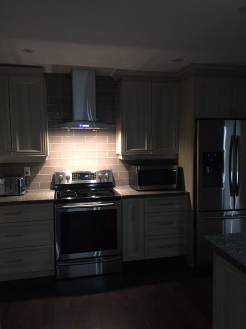 Main floor renovation including removing a bearing wall and full kitchen remodel