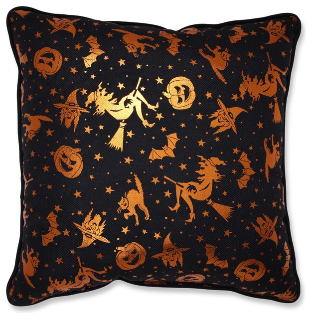 halloween throw pillow