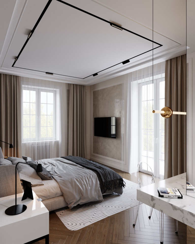 Проект интерьера таунхауса