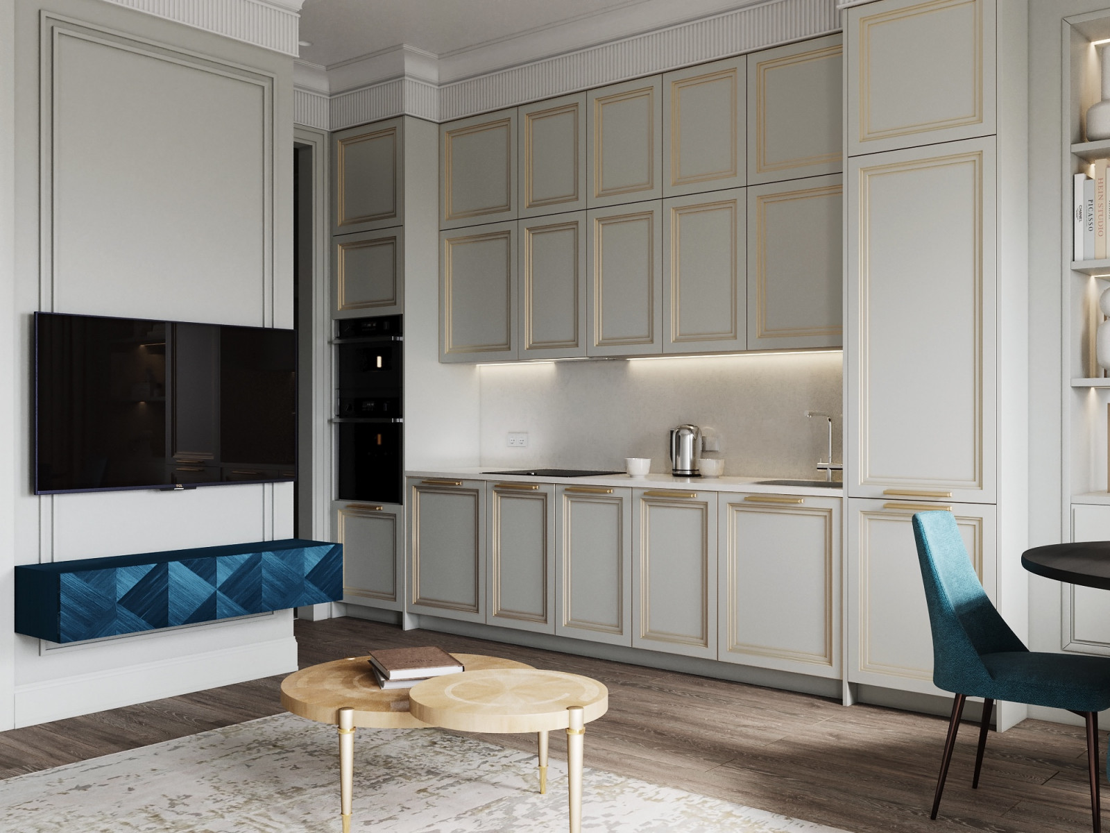 Кухня-гостиная