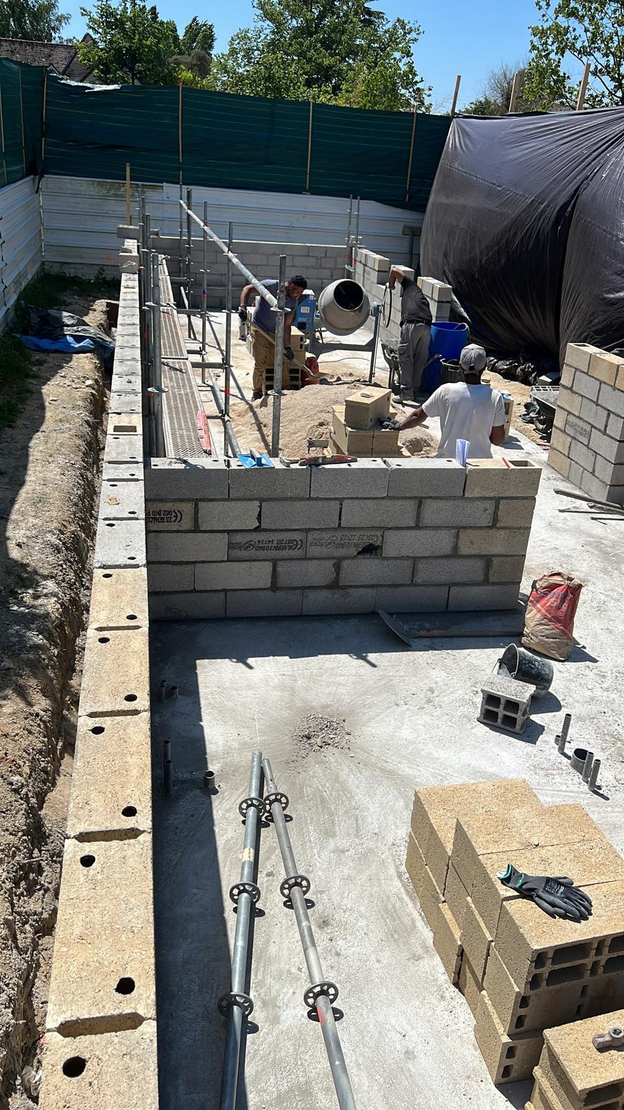 Construction d'une maison dans le 78