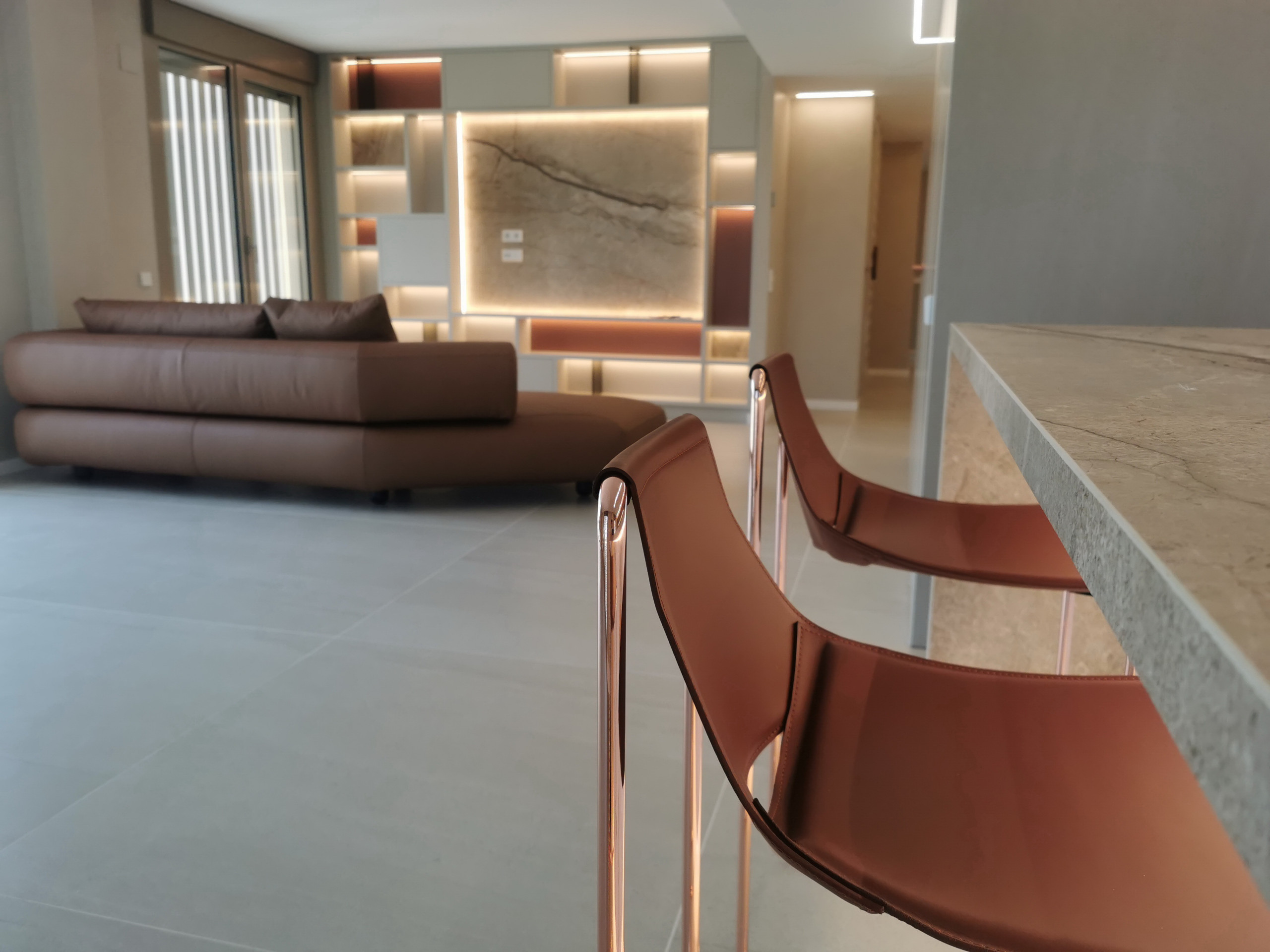 Proyecto de interiorismo y reforma integral ático -Valencia