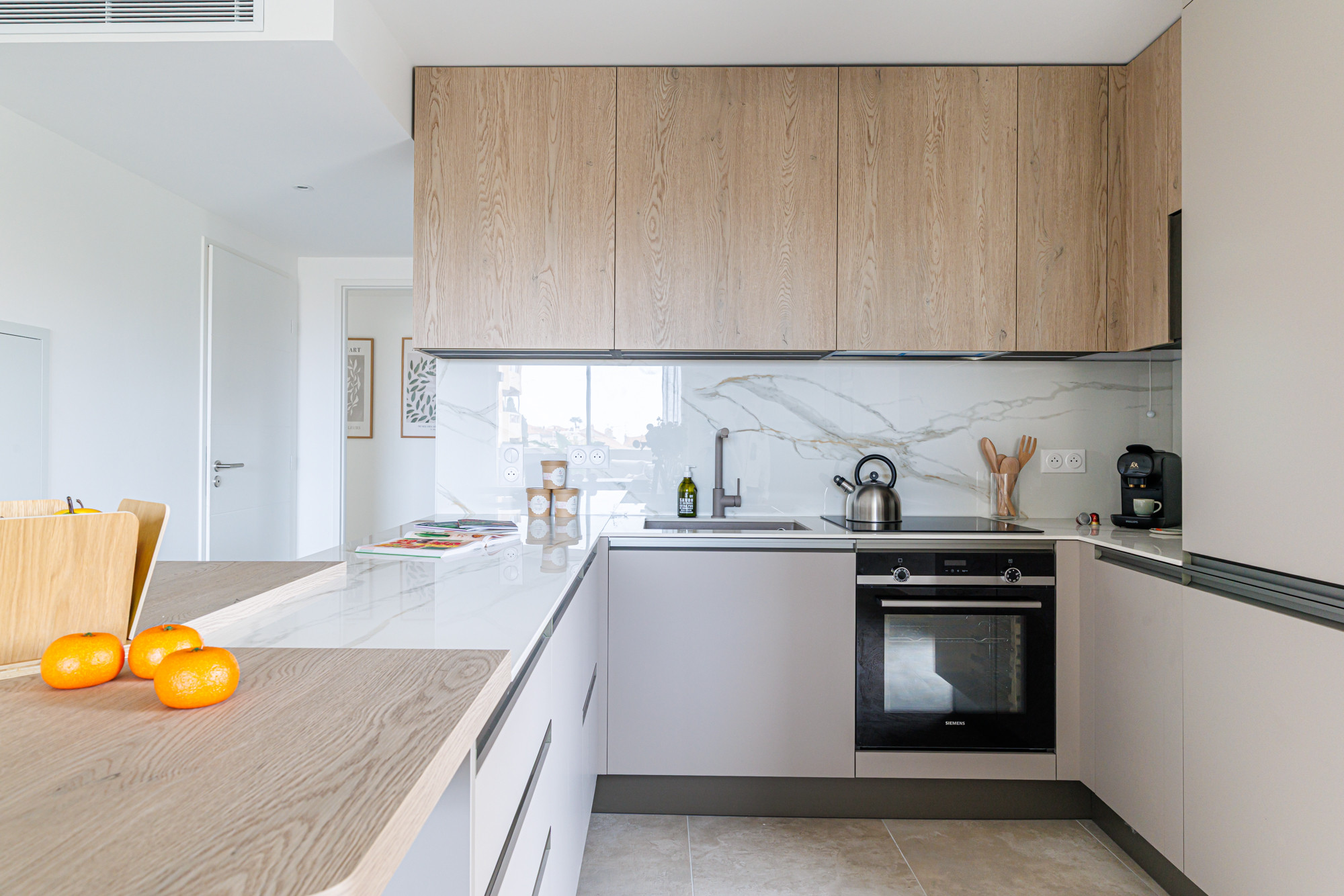 Home staging, L'Echappée mer, Cagnes sur mer