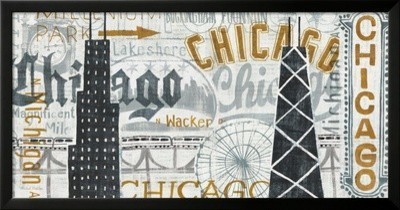Hey Chicago Vintage by Michael Mullan