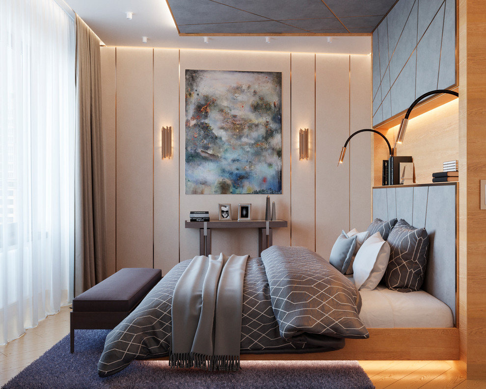Стильная спальня в современном стиле