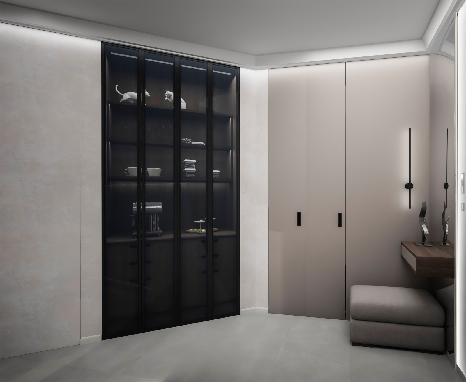 Открытое пространство в проекте "Алена"