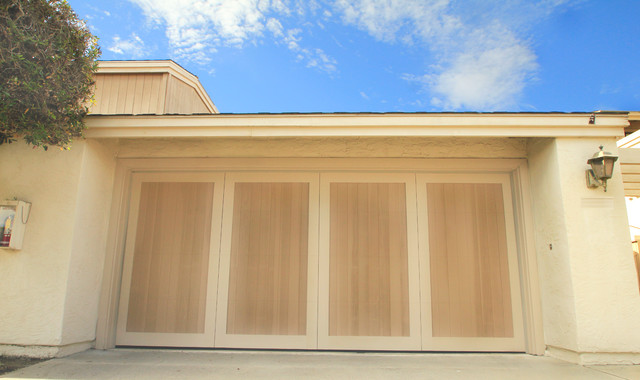 Custom Handcrafted Wood Doors Traditional Garage San Diego