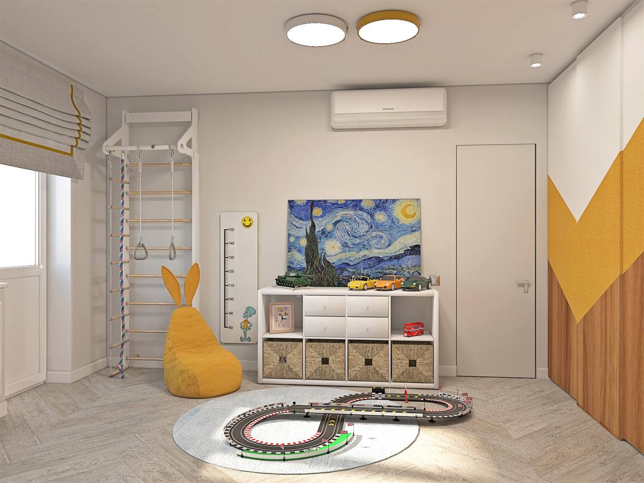 Дизайн проект в ЖК Среда 60м²