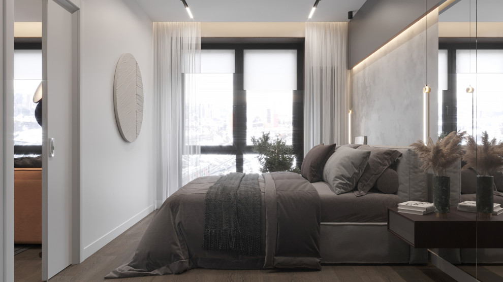 ДИЗАЙН ОДНОКОМНАТНОЙ КВАРТИРЫ 49 КВ.М