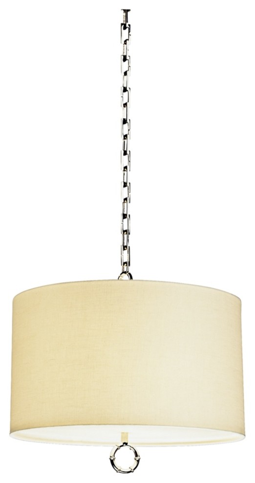 Jonathan Adler Meurice Collection Large Nickel Pendant Light