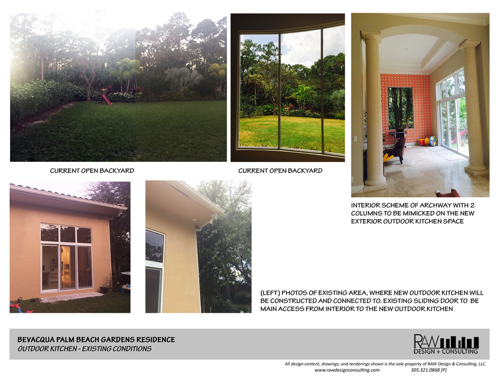 Palm Beach Gardens Outdoor Kitchen