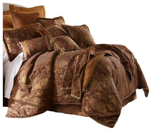 Sherry Kline China Art Brown 6-piece Comforter Set