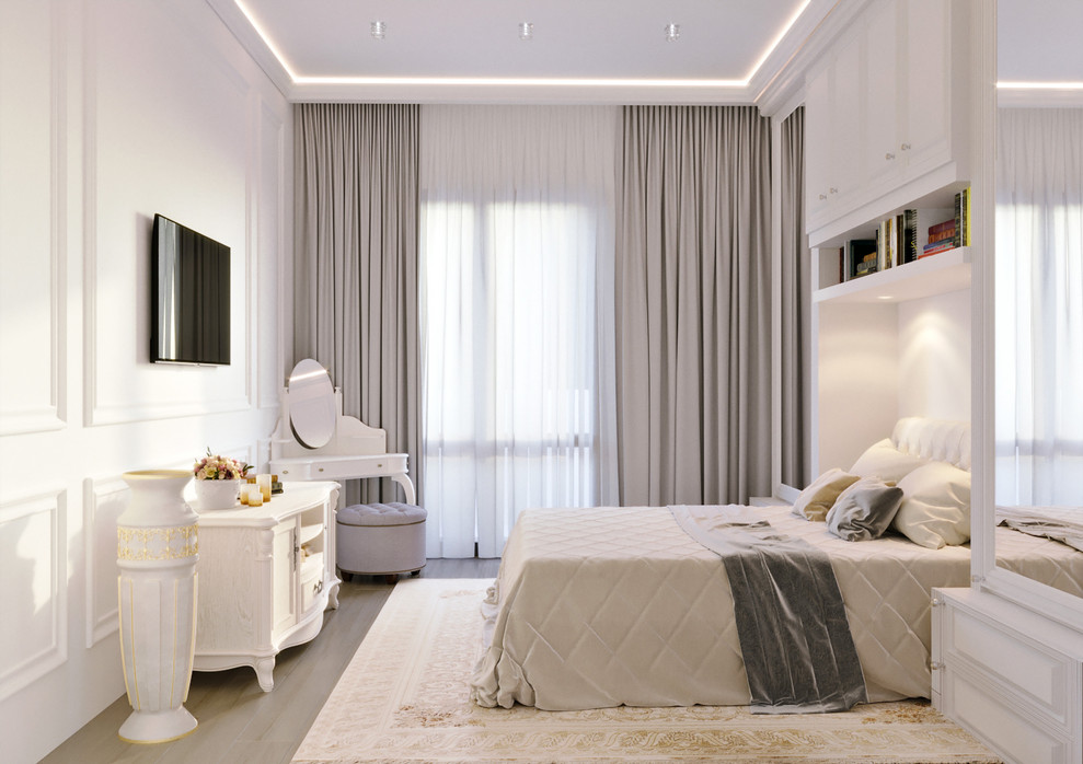 Квартира в Сколково - Хозяйская спальня