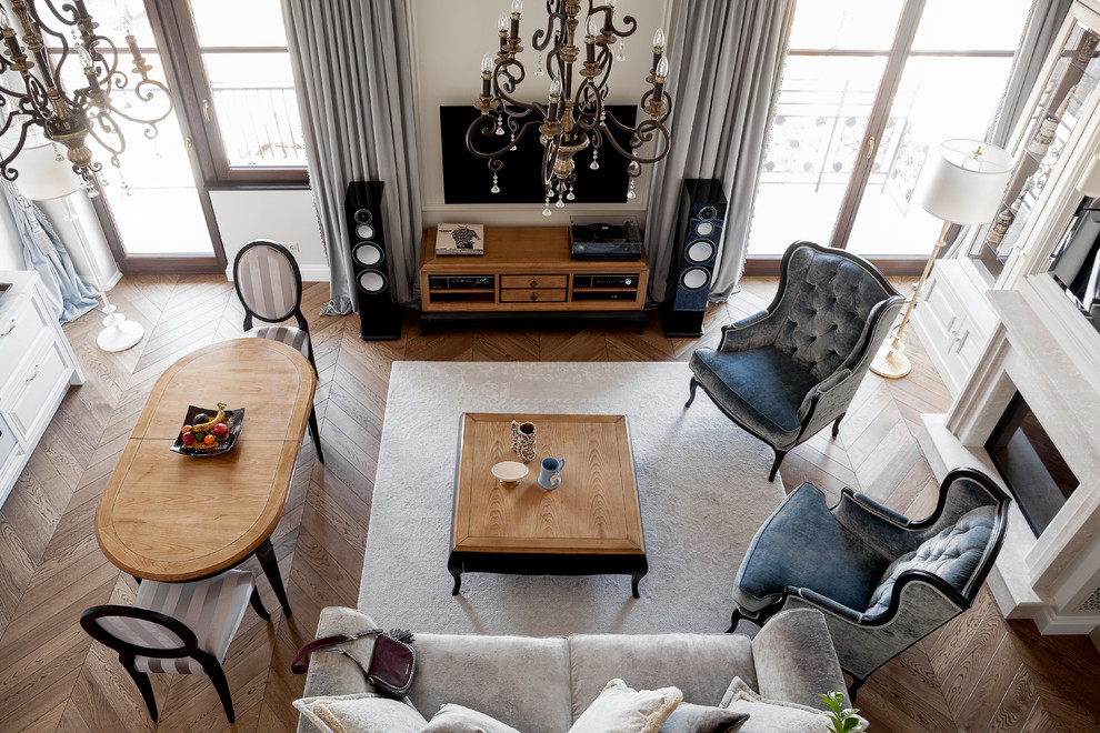 Дизайн-проект двухуровневой квартиры в Вильнюсе