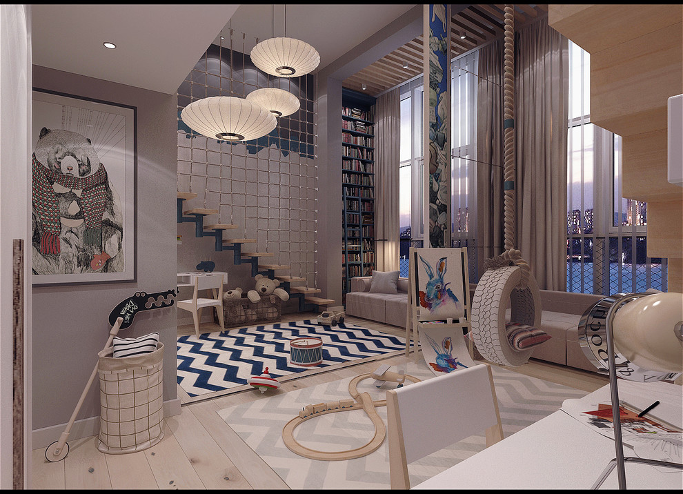 Пентхаус в стиле лофт