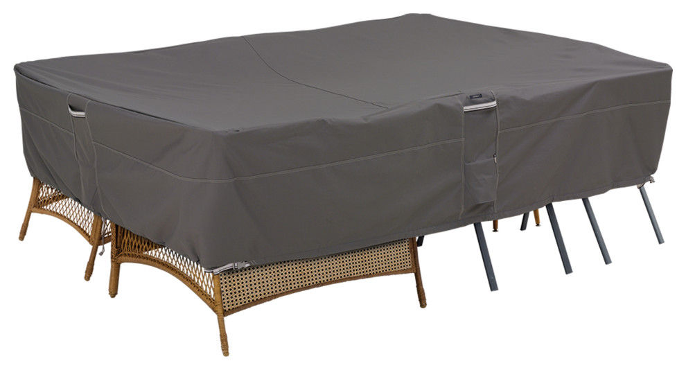 Patio Furniture Cover With Durable and Water Resistant Fabric, XLarge