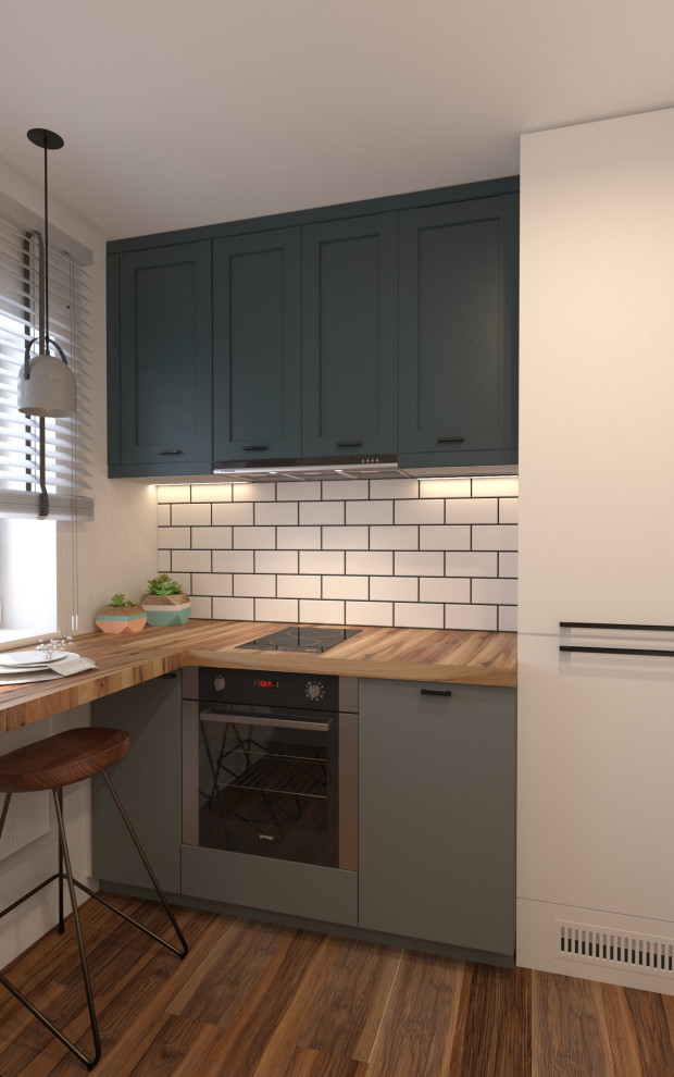 Маленькая однушка в старом фонде  "ДО и ПОСЛЕ"