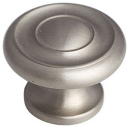 Schaub and Company 703 Colonial 1-1/4" Traditional Round Solid - Satin Nickel