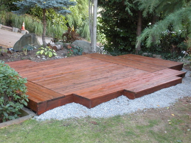 minimal deck / patio - Modern - Patio - Seattle